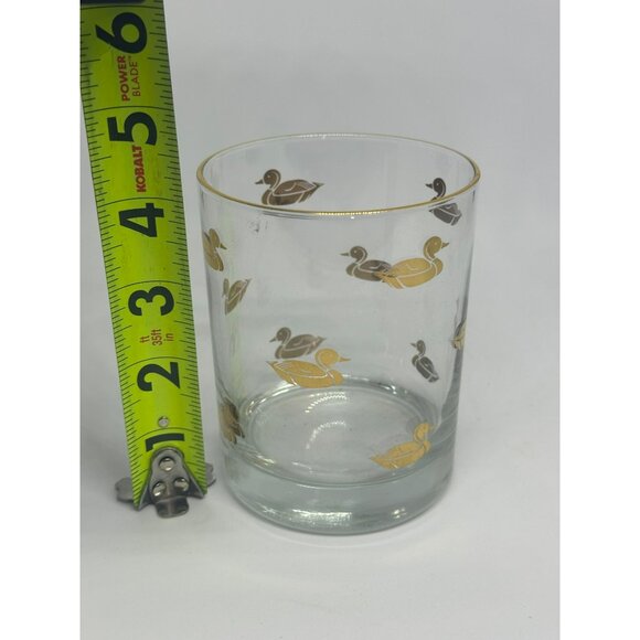 VTG Custom Disc Ducky 6 Pc. Entertainment Set 3 Qt Ice Bucket & 5 Glasses MCM - Picture 11 of 11